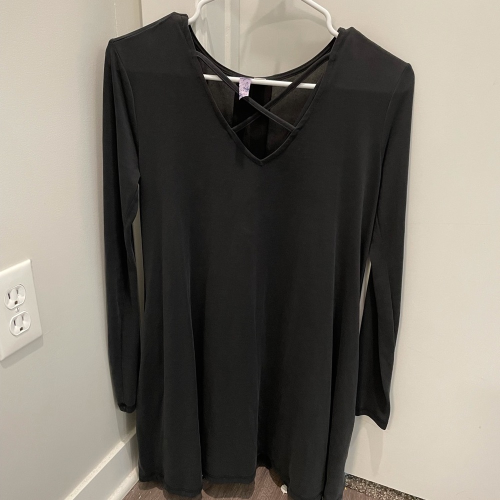 Francesca’s Black Dress